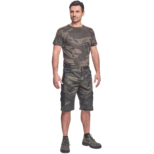 CRAMBE šortky camouflage