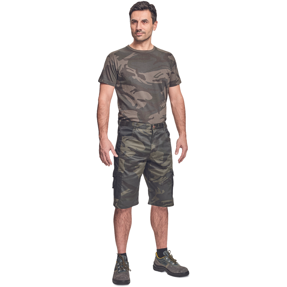 CRAMBE šortky camouflage