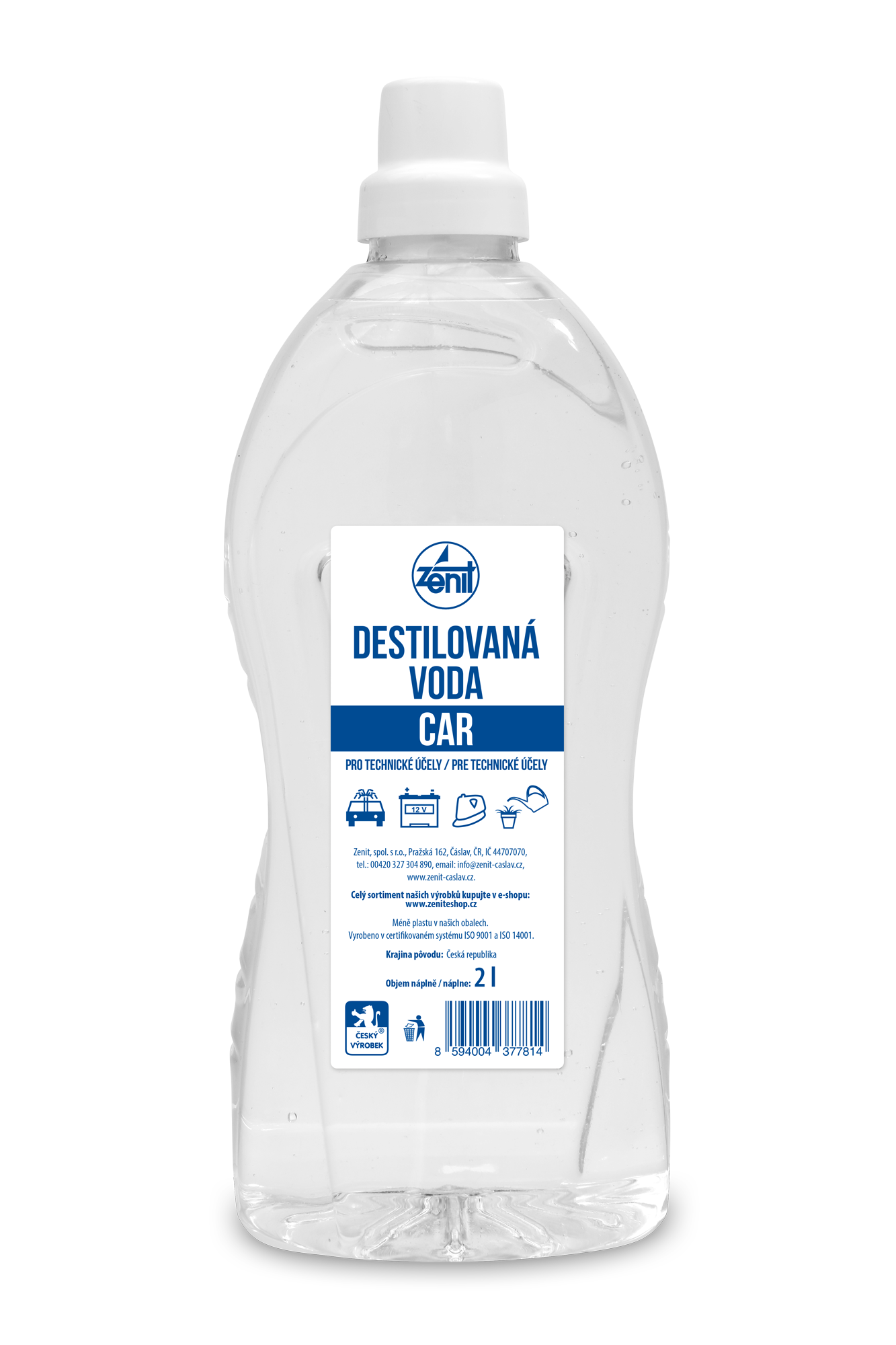 Destilovaná voda 2l