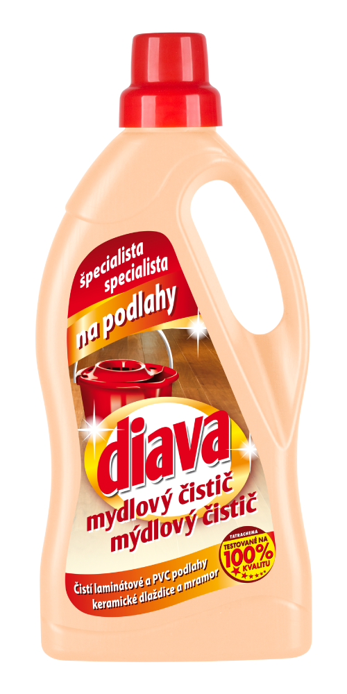 Diava mýdlový čistič na podlahy 750ml