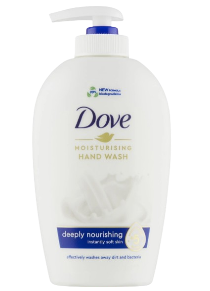 Dove tekuté mýdlo 250ml krémové