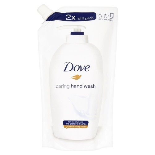 Dove tekuté mýdlo 500ml, krémové, náplň