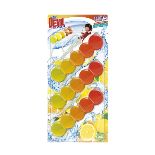 Dr. Devil BiColor WC 5Ball 3x35g Lemon fresh
