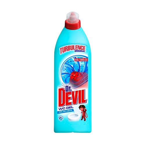 Dr. Devil WC gel Turbulence Original Polar Aqua 1l