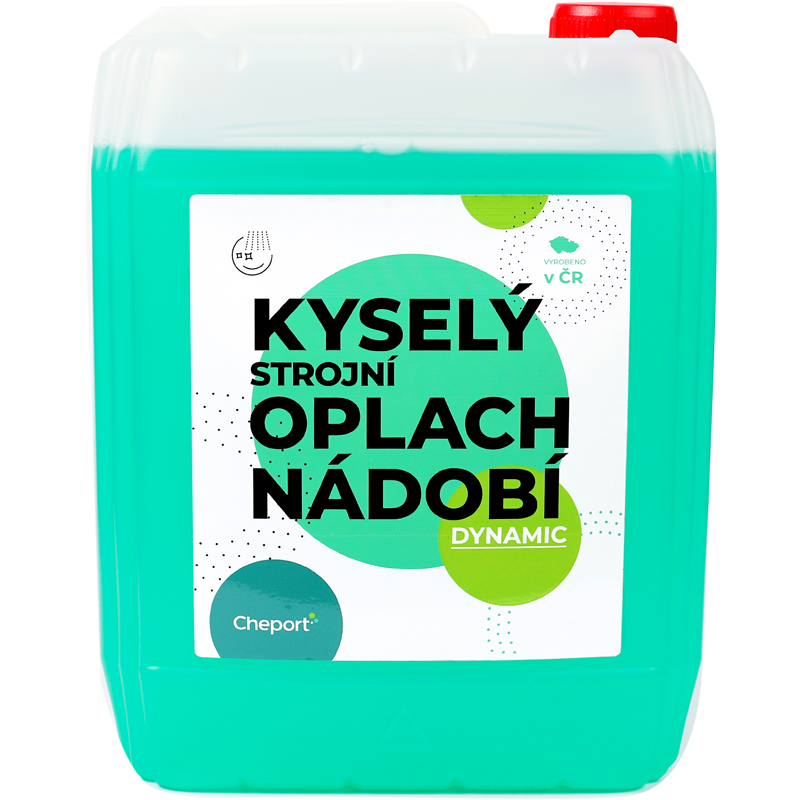 DYNAMIC kyselý strojní oplach nádobí 10l