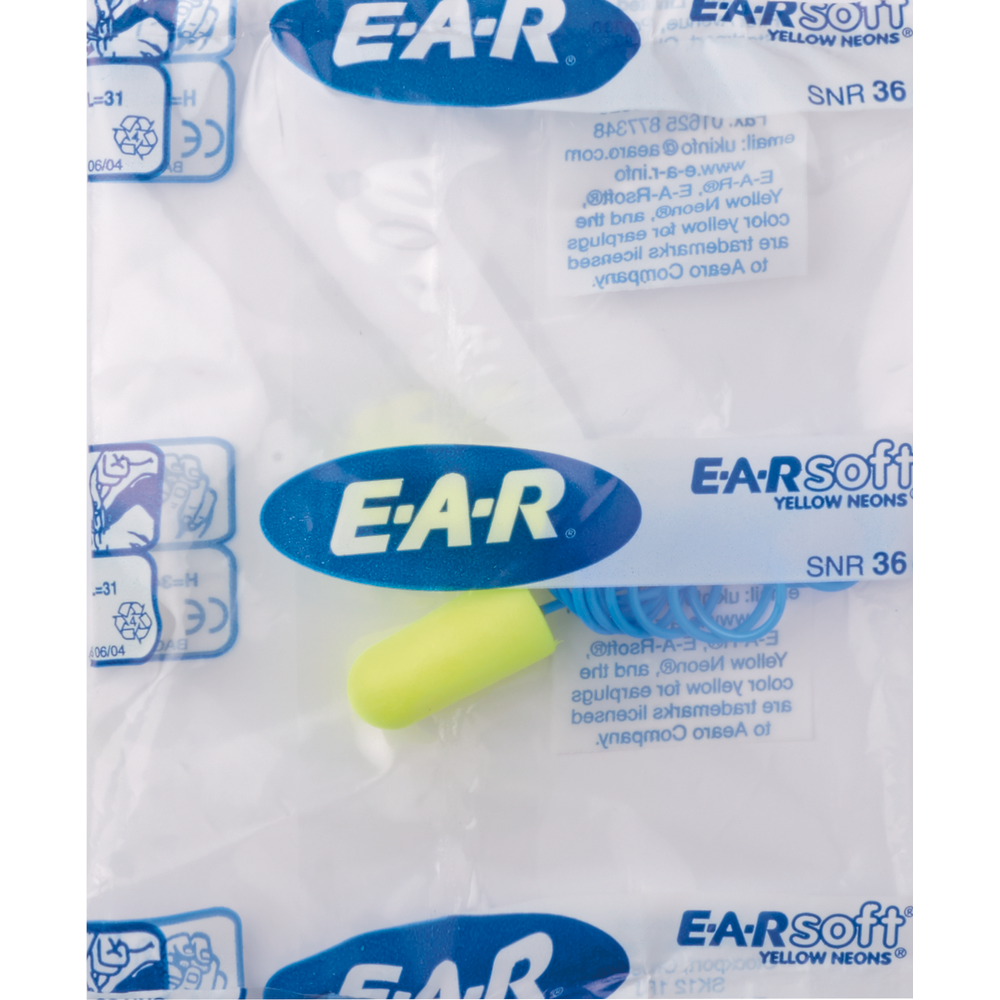 EAR SOFT CORDED/SNR 36 dB