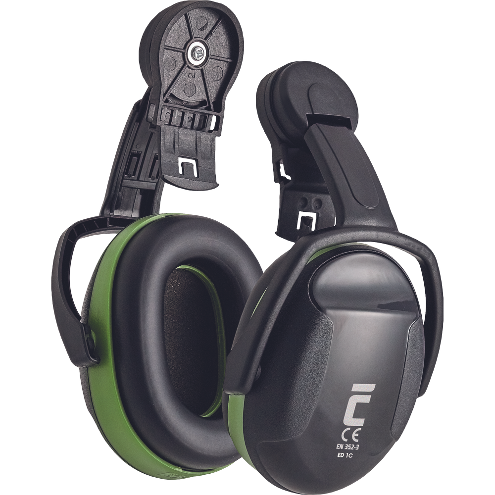 ED 1C sluchátka-přilbaEAR DEFENDER green