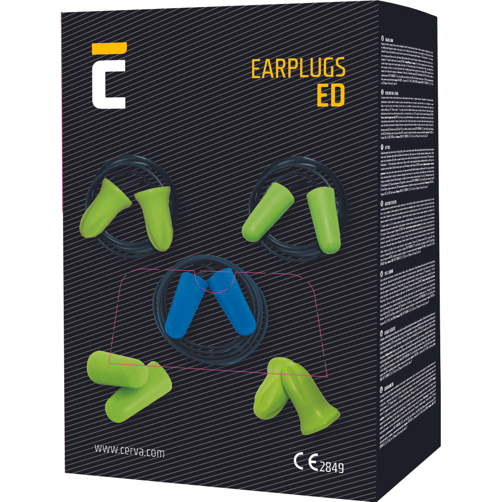 ED COMFORT PLUG CORDED DETECTmodré (250p
