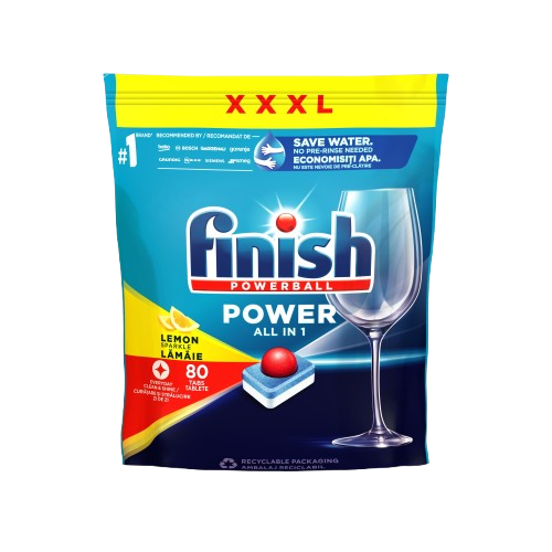 Finish All in 1 Max Lemon Sparkle 80ks tablety do myčky