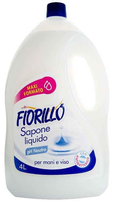 FIORILLO SAPONE LIQUIDO NEUTRO 4l-tekuté mýdlo minimální parfemace