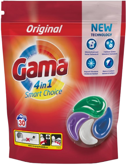 Gama kapsle na praní UNI 30ks