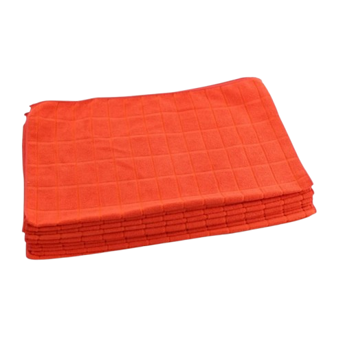 Hadr na podlahu z mikrovlákna 50x60cm 250g/m2 KARO červený