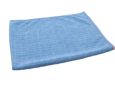 Hadr na podlahu z mikrovlákna 50x60cm modrý 310g/m2