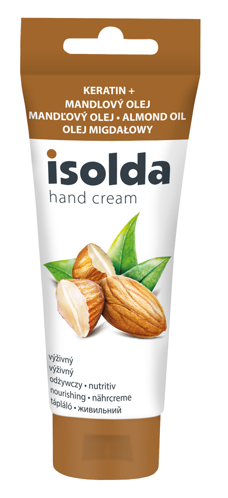 Isolda krém keratin+mandlový olej 100ml, výživný