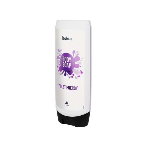 ISOLDA Violet energy body soap 550ml, CLICK&GO!