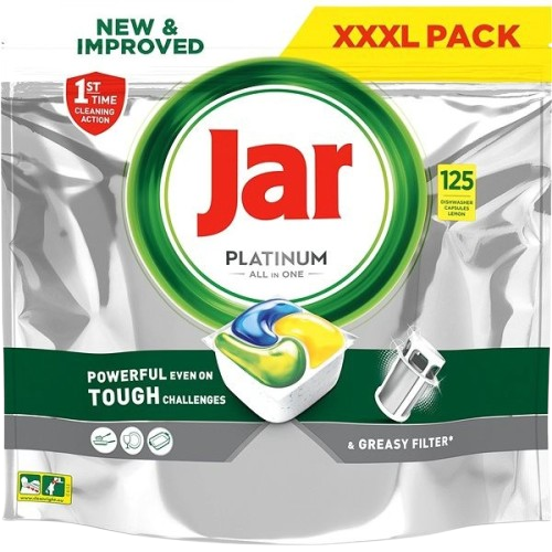 Jar Platinum 125ks Lemon tablety do myčky