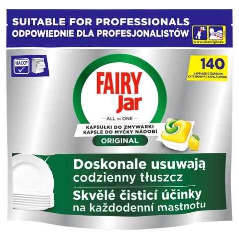 Jar Professional kapsle do myček Original 140ks