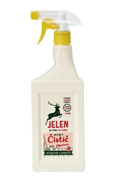 Jelen octový čistič malina 500 ml