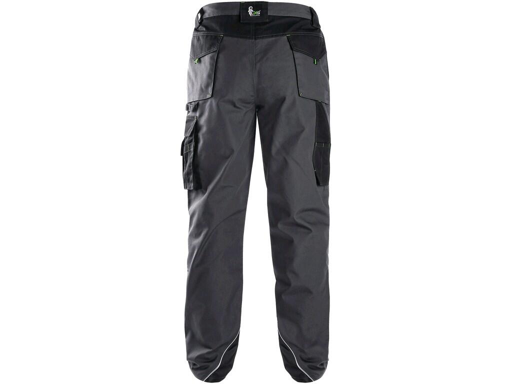 Kalhoty CXS SIRIUS NIKOLAS 170cm-176cm šedo-zelené