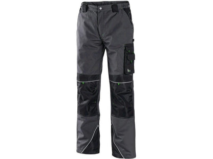 Kalhoty CXS SIRIUS NIKOLAS 170cm-176cm šedo-zelené