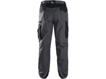 Kalhoty CXS SIRIUS NIKOLAS 170cm-176cm šedo-zelené