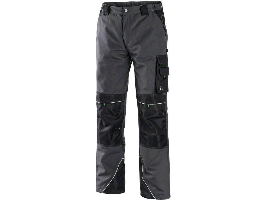 Kalhoty CXS SIRIUS NIKOLAS 170cm-176cm šedo-zelené