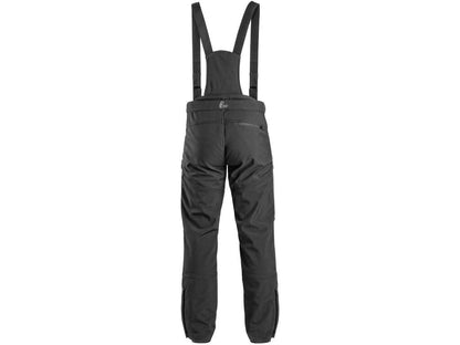 Kalhoty CXS TRENTON zimní softshell pánské černé