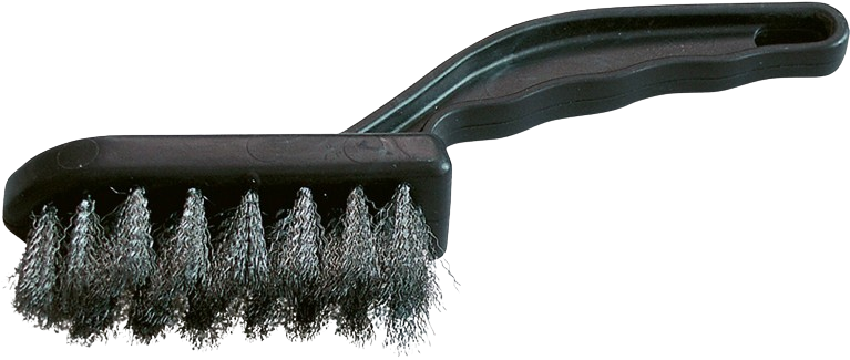 Kartáč drátěný 1101/I, 4 řady, držadlo plast PH