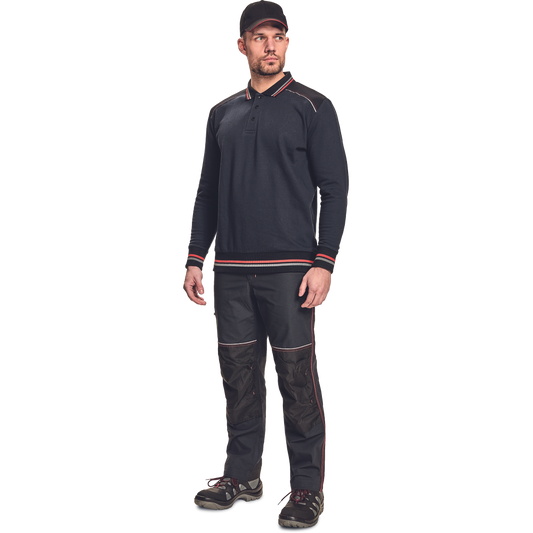 KNOXFIELD polo mikina