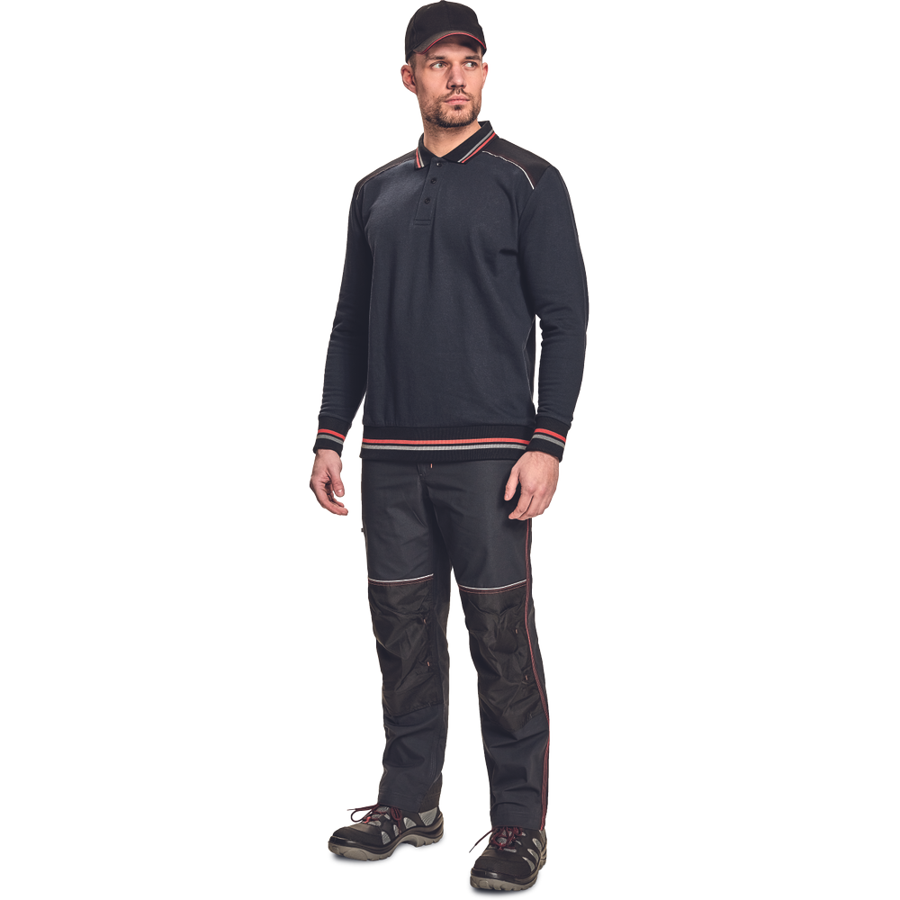 KNOXFIELD polo mikina