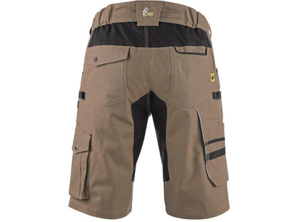 Kraťasy CXS STRETCH pánské béžovo-černé