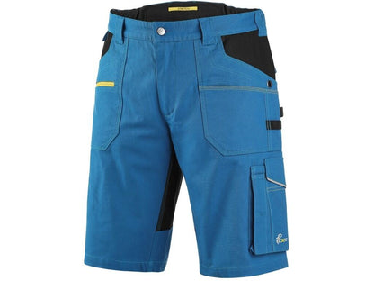 Kraťasy CXS STRETCH pánské středně modré-černé