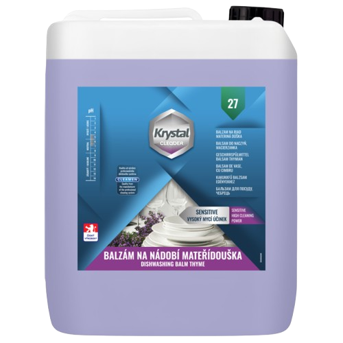 Krystal balzám na nádobí 5l Mateřídouška