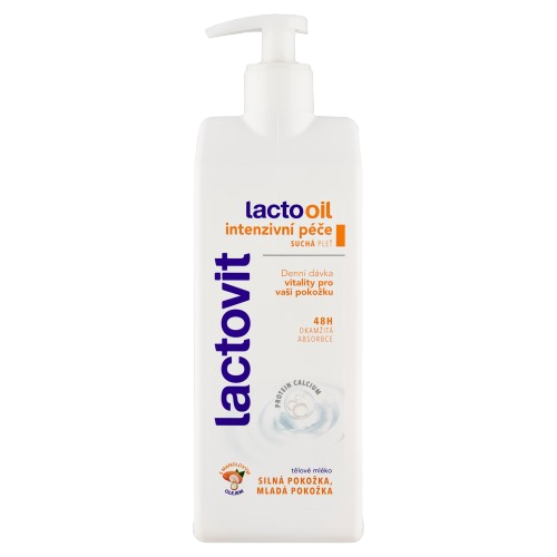 Lactovit Lactooil tělové mléko Intenzivní péče 400ml