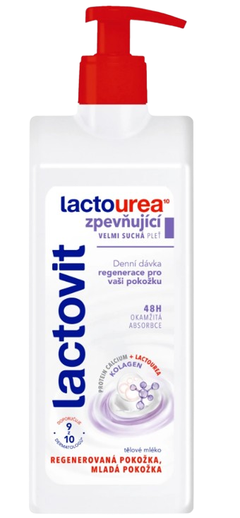 Lactovit lactourea tělové mléko 400ml Zpevňující