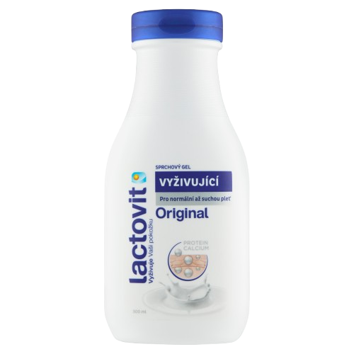 Lactovit sprchový gel Vyživující, Original 300ml