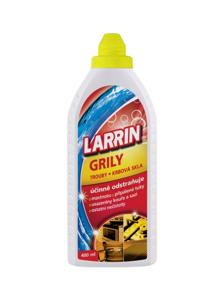 LARRIN čistič na grily, trouby, krbová skla 400ml