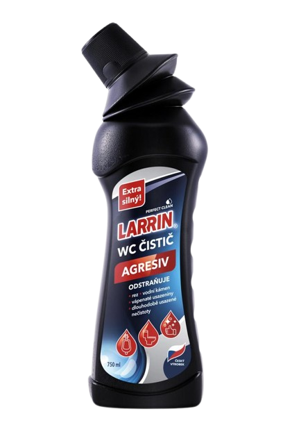 LARRIN WC čistič agresiv 750ml