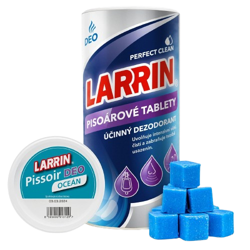 LARRIN WC pissoir DEO Oceán 900g deo tabs (36 tablet)