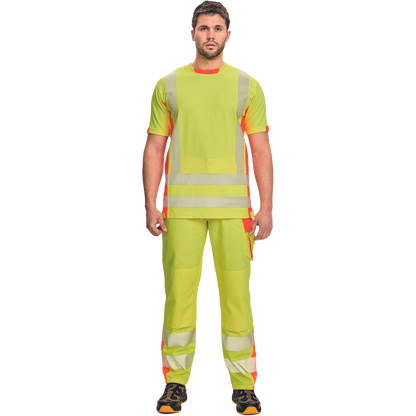 LATTON HV tričko žlutá/oranžová