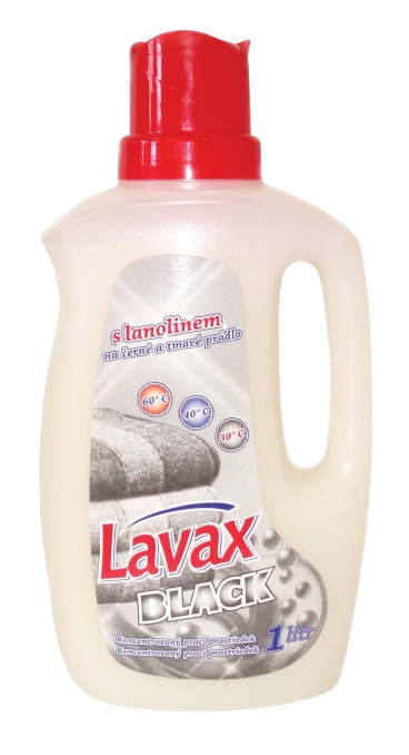 Lavax prací prostředek s lanolinem Black 1l