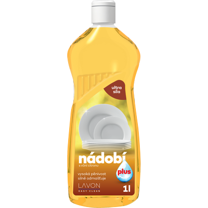 LAVON nádobí PLUS 1l s vůní citronu