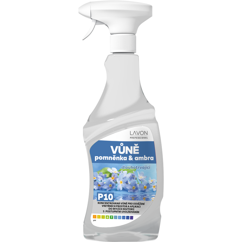 LAVON osvěžovač vzduchu Vůně pomněnka a ambra rozprašovačem 500ml