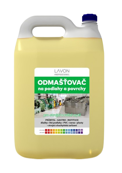 LAVON profesional odmašťovač na podlahy a povrchy 5l (snížená pěnivost-strojní čištění)