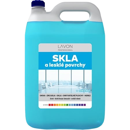 LAVON skla a lesklé povrchy P9 s alkoholem, 5l