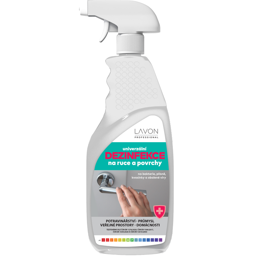 LAVON univerzální dezinfekce na ruce a povrchy 500ml