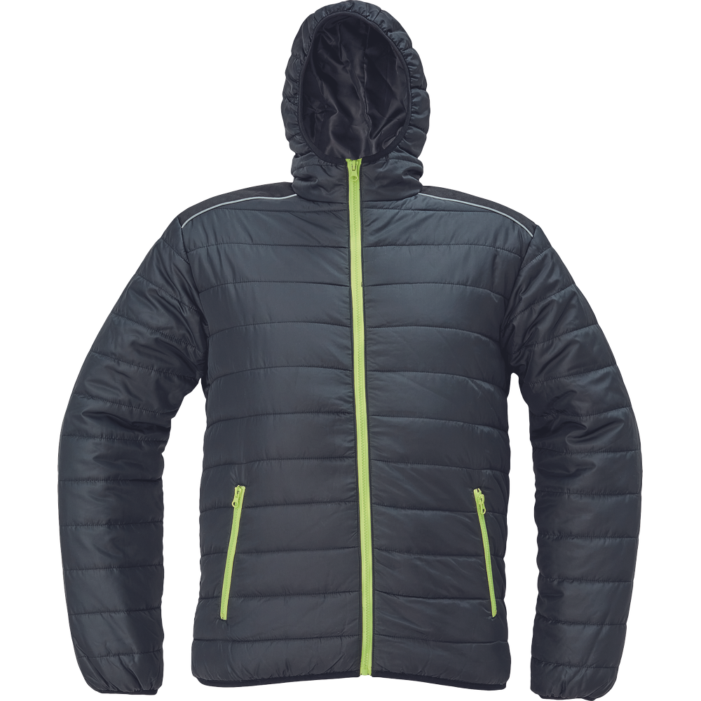 MAX VIVO LIGHT bunda černá/oranžová