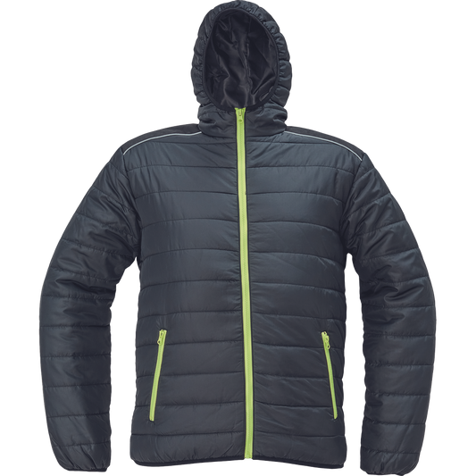 MAX VIVO LIGHT bunda černá/oranžová