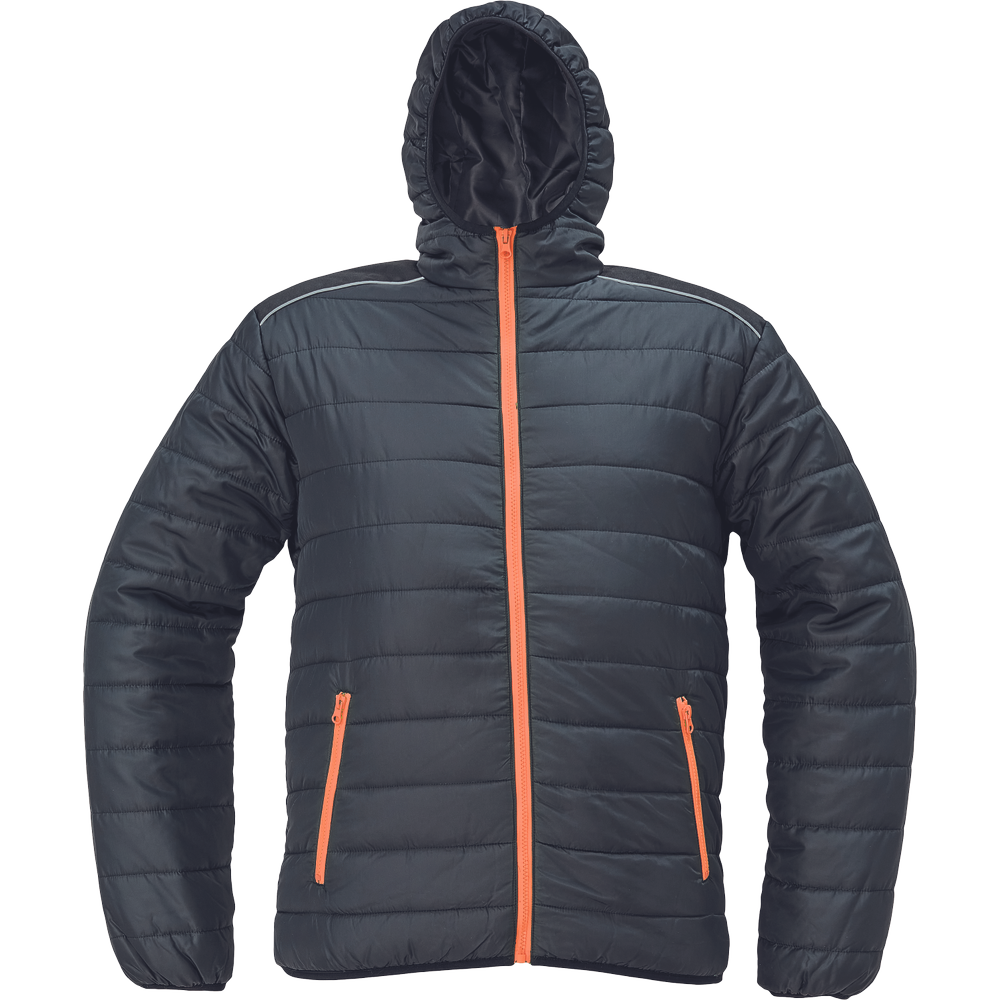 MAX VIVO LIGHT bunda černá/oranžová