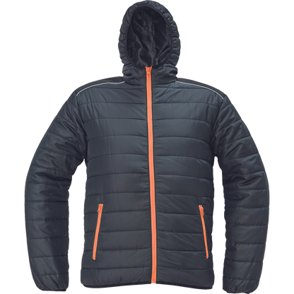 MAX VIVO LIGHT bunda černá/oranžová
